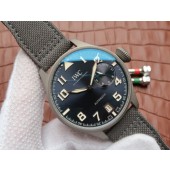 IWC Big Pilot Custom Made Sandblasted Case Blue Dial WJ00698